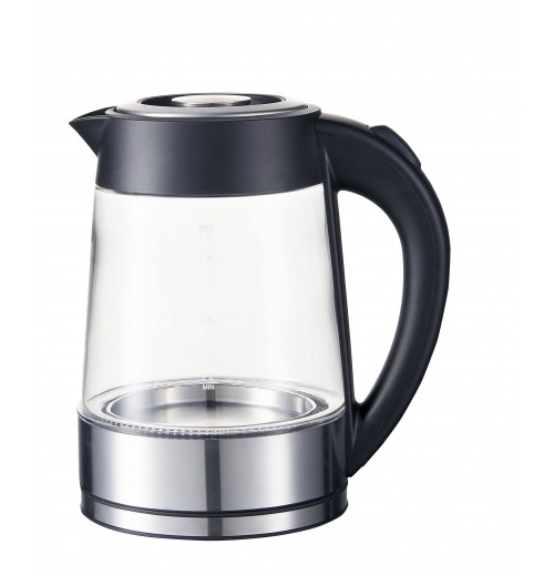 2024 New Promotion Colorful Led Lights Retro Hotel Electric Kettle Set Electric-Tea-Kettle