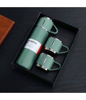 Corporate Business Stainless Steel Vacuum Flask Thermos Mug Gift Set