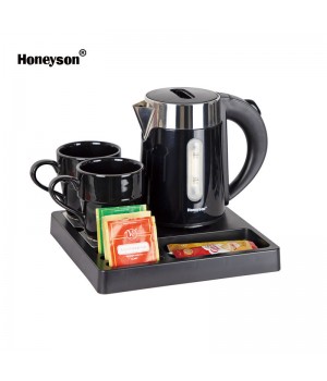 Hot Sale Hotel Best Electric Kettle Tray Set Water Kettle Electric Stainless Steel Tea Set With Kettle