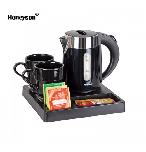 Hot Sale Hotel Best Electric Kettle Tray Set Water Kettle Electric Stainless Steel Tea Set With Kettle